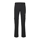 Mammut Runbold IV Zip Off Pants Men | Outdoor Wanderhose für Herren, Für Hiking und Trekking | Schwarz, 52