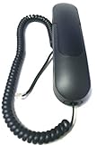 Alcatel-Lucent Hörer Serie 4G Softgrip anthrazit, nur Handapparat, für Alcatel 4018, 4019, 4028, 4029, 4038, 4039