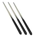 DIKACA 3er Set Mini Billard Queues Für Kurze Pool Sticks Snooker Stäbe Für Und Kleinkinder Ideales Für Geburtstagsfeiern Und Spielspaß
