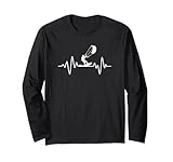 Kitesurfing Herzschlag I Love Surfing Kitesurfer Langarmshirt