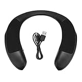 GOWENIC Nackenbügel-Lautsprecher, BT 5.3, tragbarer Lautsprecher, klare Anrufe, 3D-Surround-Stereo-Sound, ergonomisches Design, tragbarer BT-Lautsprecher für Zuhause, Outdoor, Sport und Reisen