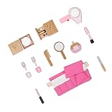 KOMBIUDA 1 Set Simulation Kosmetiktasche Make Up Set Für Make Up Sets Für Kosmetikspielzeug Hochsimulation Make Up Mädchenspielzeug Simulation Kosmetikspielzeug Holzspielzeug