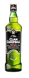 CLAN CAMPBELL THE NOBLE (1 x 700 ml) – Schottischer Whisky mit Blumen- & Vanillenoten, Scotch Whisky kombiniert die besten Grain- & Malt Whiskys Schottlands – 40% Vol.