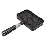 Culnflun Taiyaki Fischform Kuchenhersteller Nicht -Stick Taiyaki Doppelbackpfanne Waffel Backform