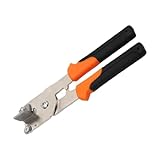 Acunny Keramikfliesenzange, Handwerkzeug für Fliesenzangen, Fliesenglaszange Handzange, Hochleistungs-Fliesenzange, rutschfester Soft-Grip-Griff, Fliesenschneidewerkzeug für das Wohnzimmer