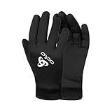Odlo Sporthandschuhe Herren Damen Stretchfleece Liner I Unterziehhandschuhe I Ski Handschuhe Sporthandschuhe I Unisex