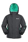 Mountain Warehouse Raptor warme Winterjacke für Kinder - wasserdichter Parka für Jungen und Mädchen, für extreme Kälte und Schnee, Ski-Jacke mit Taschen Eisengrau Kinder 152 DE (11-12 Jahre)