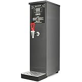 JYCCH Hochpolierte Edelstahl-Kaffee-Urne, Heißwasserkessel, Gastronomie, heiße Tee-Urne, mit automatischer Temperaturregelungsfunktion von 40–100 °C, einfache Reinigung, 3000 W, 15 l
