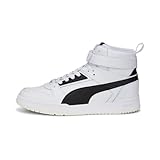 PUMA Unisex Rbd Game Sneaker, White Black Team Gold, 44 EU