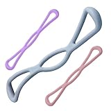 Healeved 3St Abbildung 8 Spannband gymnastikband Fitness geräte Fitness Bands fitnessbänder Fitness bändern Yoga-Gurt Yoga-Gummiband Trainingsbänder Widerstandsband elastisches yogaband