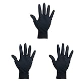 Healifty 300 Stück Lebensmittel-/Latexspitzen in Pulvergröße Nitril-Malerei – Handschuhe Helfen L Strukturierte Einweg-Fingerfreie Reinigung Sicher