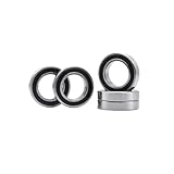 TADZKKIWM 1 PCS 6211RS Lager ABEC-3 55x 100 x21 mm Tiefe Nut 6211-2RS Kugellager 6211RZ 180211 RZ RS 6211 2RS EMQ Qualität