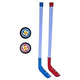 Eishockeyschläger – Tragbares Eishockeyschläger-Set | ABS Jugend Street Hockey Set, Indoor & Outdoor Street Hockey Set, ideales Hockey für Kinder Rasen Spiele