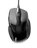 TECKNET Maus mit Kabel, Computermaus mit 6 Tasten, 6400 DPI, Ergonomisches Optical Business Kabelgebundene Maus für PC, Laptop, USB-Kabel 150 cm