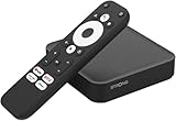 STRONG LEAP-S3 | Google TV-Box mit Android 11 | 4K UHD-Auflösung | Bluetooth-Sprachfernbedienung und Google Assistant | Chromecast | Google Play Store | Neflix | Prime Video | Disney+ UVM.