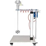 BGFYUSF Tintenlöser-Rührwerk， Farbrührmaschine， pneumatischer Halterungsmischer， automatisch anhebbarer Luftrührer， kommerzieller pneumatischer Mischer