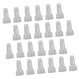 TOVINANNA 1000 Stück Nylon Isolierte Crimpverbinder Kabelendkappen Elektrische Quetschverbinder für Feste und Flexible Leiter Mm² Terminal Anschlussklemmen Robust Langlebig Sicher