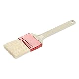 thermohauser Backpinsel mit flexiblen Naturborsten - 6 cm Breite und Borstenlänge von ca. 5,5 cm - Küchenpinsel aus Naturhaar