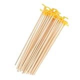 Veemoon 30 Stück Teiliges Laternenstab Lange Laternenhänger Stangen Leichte und Kinderfreundliche Tragegriffe für Papierlampions zum Basteln und Laternenfest