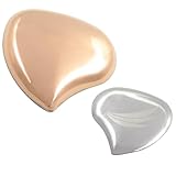 TRINITIX Designer Handschmeichler Powerherz Magnetherz Schmerzpflaster Kupfer - Edelstahl - Power Duo - poliert gravierbar # 1114 Cu Wings