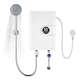 Durchlauferhitzer - Elektrischer Durchlauferhitzer | Heizung mit Digitalanzeige | Durchlauferhitzer | für Spüle Küche Bad Pool Innen- Außenwanne, do