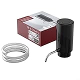 Hasaller USB Weinbelüfter Elektrischer Weinbelüfter und Dekanter Smart Weinspender USB Wiederaufladbarer Weindekanter und Spender für Zuhause Restaurant Bar Party Weinliebhaber