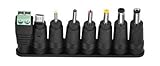 5V 2A Netzteil Transformator mit 8 DC Steckern für 5V Elektronik wie Tablet, Telefon, USB HUB, CCTV Kamera, zuverlässige Stromversorgung bis 2000mA, kompakt sicher