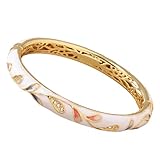 Cloisonne Armreif,Cloisonne Strass Armband - Armbänder für Damen | Elegante Damen-Armreifen für Frauen und Mädchen