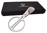 GERMANUS Zigarren Abschneider Cutter Schere, Chrom