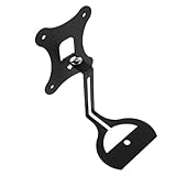 Angoily Schwebende Lautsprecherhalterung Wandregal aus Edelstahl Kabellose Lautsprecher Wandhalterung mit Flexiblem Schwenkmechanismus Sturzsicher Platzsparend für Kleine Räume