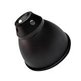 Generico Reptilien-Kuppellampe - 5,8 Zoll Thermolampe für Reptilien, Tiefe Kuppel Für Licht - Abdeckung Für Optische Reflexion, Für Terrarium Für UVB-Lampe