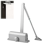 Automatischer Absenkautomatik-Türschließer, feuerfest, zertifiziert (3C/UL), Türdämpfer für den privaten und gewerblichen Gebrauch, 14,8 cm, einfacher Installationsmechanismus