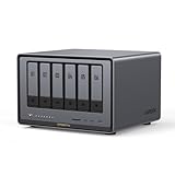 UGREEN NASync DXP6800 Pro 6-Bay Desktop NAS, Intel i5 1235u 10-Core CPU, 8GB DDR5 RAM, 128G SSD, 2 * 10GbE, 2*M.2 NVMe Steckplätze, 8K HDMI, 2*TBT4, Network Attached Storage (Diskless)