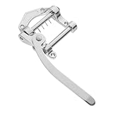 Abaodam Gitarrensteg Tremolo-steg Steg Saitenklemmsystem Für Gitarren Metallbrücke Gitarren Metallbrücke Gitarre Metallbrück Gitarre