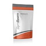 GymBeam BCAA Pulver 4:1:1 Instant - Aminosäuren Pulver mit essentiellen Aminosäuren Leucin, Isoleucin und Valin, gut lösliches Kraft- und Ausdauersport Getränk - Kiwi (250g)