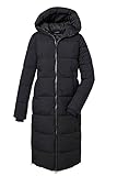 G.I.G.A. DX Damen Steppmantel mit Kapuze/Funktionsmantel ist wasserabweisend GW 50 WMN QLTD CT, schwarz, 38, 39840-000