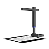 Schnelle Scangeschwindigkeit Tragbarer 20-Megapixel-Buchscanner, Flatten-Curve-Technologie for schnellen Scannen von PA3-Dokumenten for die Bürobibliothek, Schule Reisefreundlicher mobiler Scanner