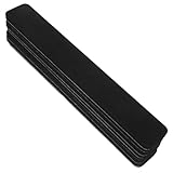 Lurrose 1 Satz Nadelbrett Aus Filz Filzbrett Felt Board - Notizbrett Filz-pinwandstreifen Filztafel Korkplatte Aufkleber Pin-anzeige Kachel Schwarzes Brett Filz-pinnwände Gefühlt Black 8st