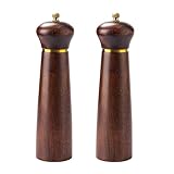 Manuelle Holzmühle Einfach Zu Bedienende Meersalz Und Schwarze Pfeffermühle Für Kochbegeisterte Gewürzmühle Und Kochutensilien