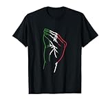 Lustiges Italiener Handgeste Italien Italiano T-Shirt