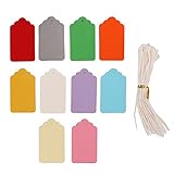 AENL Weihnachtsanhänger, 300 Stück abbaubare Papieranhänger mit Schnur for Babyparty, Weihnachten, Hochzeit
