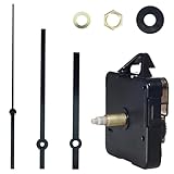 Geräuschloses Uhrwerk Set, Uhrwerk für Wanduhr 24MM mit Uhrzeiger, Robust, Clock Ersatzteile Ersatz, Teile Reparatur Kit