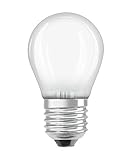 OSRAM Filament LED Lampe mit E27 Sockel, Warmweiss (2700K), Tropfenform, 7W, Ersatz für 60W-Glühbirne, LED Retrofit CLASSIC P, 1 Stück (1er Pack)