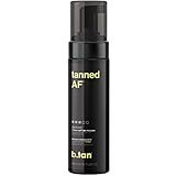 b.tan ultra dunkles Selbstbräunungsmousse | tanned AF® 1-stündiges Selbstbräunungsmousse für sehr dunkle Bräune, 100 % natürliches DHA, keine Orangetöne, tierversuchsfrei, vegan, 200 ml