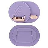 Kikumi Haartrockner-Halter, Wandmontage, Stanzen, Wandbehang, Haarwerkzeug-Organizer, Wandregal für Badezimmer (ABS 2)