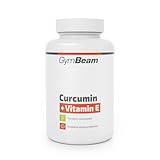 GymBeam Kurkuma Kapseln mit Vitamin E – Kurkumin-Kapseln zur Unterstützung der Zellgesundheit und zum Schutz vor oxidativem Stress, Nahrungsergänzungsmittel, vegan, 90 caps