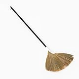 TTS For Home - Vietnamesischer Strohbesen - Indoor Grasbesen - Kehrhand mit schwarzem langem Stiel Besen für Haus, Garage, Büro, Lobbyraum, Küche mit 96,5 cm Länge