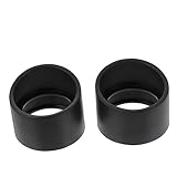 Hemobllo Augenschutz-Set aus Gummi für Mikroskop, Augenschutz und Augenabdeckungen für Stereo- und Binokularmikroskop, 2 Stück