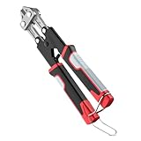Schraubenschneider, 20,3 cm, kleiner Schlossschneider, stromlinienförmig, ergonomischer Griff, robuster Bolzenschneider für Stangenschrauben, Stahldraht