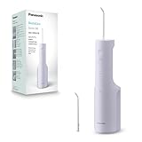 Panasonic Series 300 Munddusche EW-DJ26-V303, Zahndusche, Munddusche kabellos, 200 ml, IPX7, 2 Standarddüsen, 5 Wasserdruckstufen, Reisezubehör, Violett